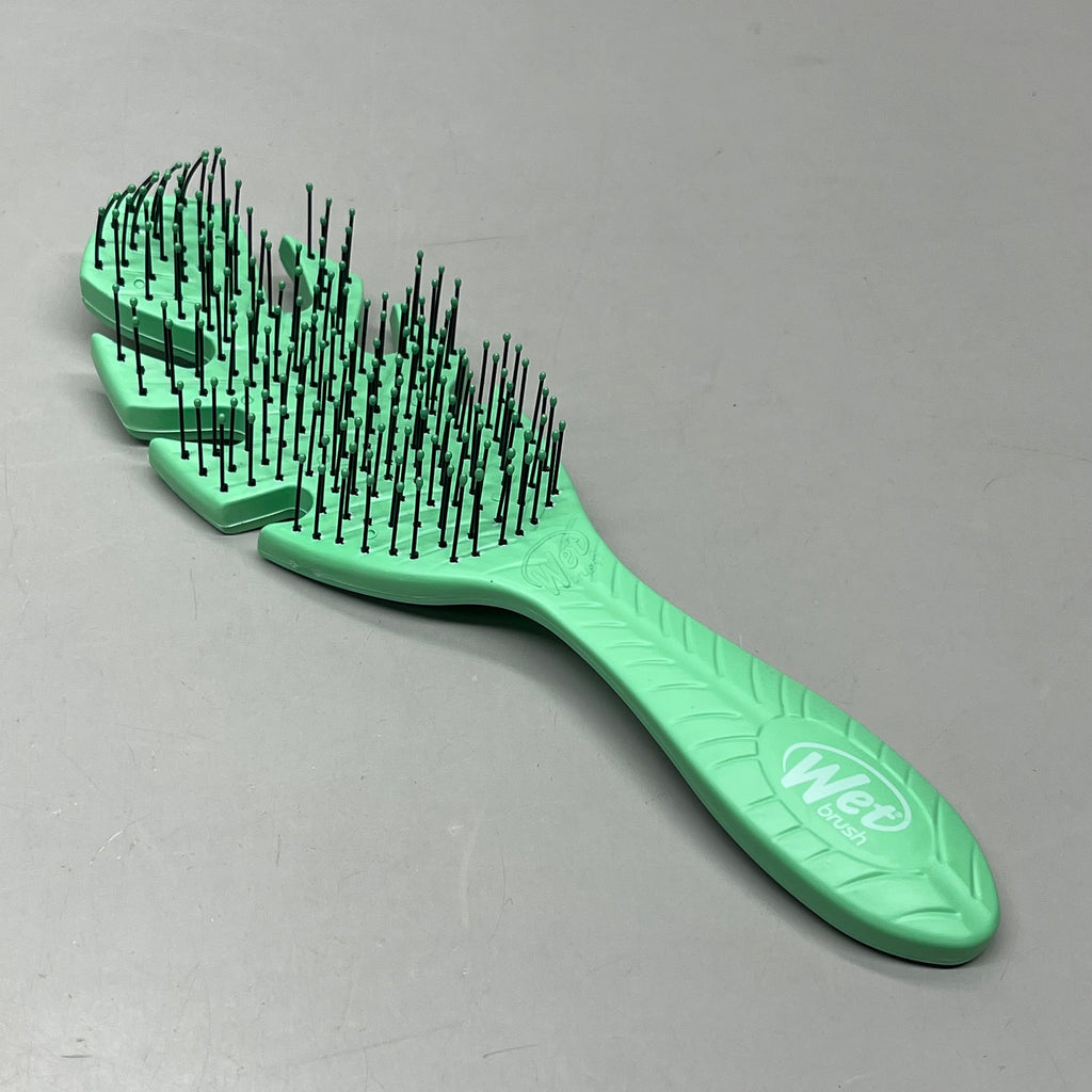 WET BRUSH (2 PACK) Go Green Detangler Brush Green GYBIO830ASST