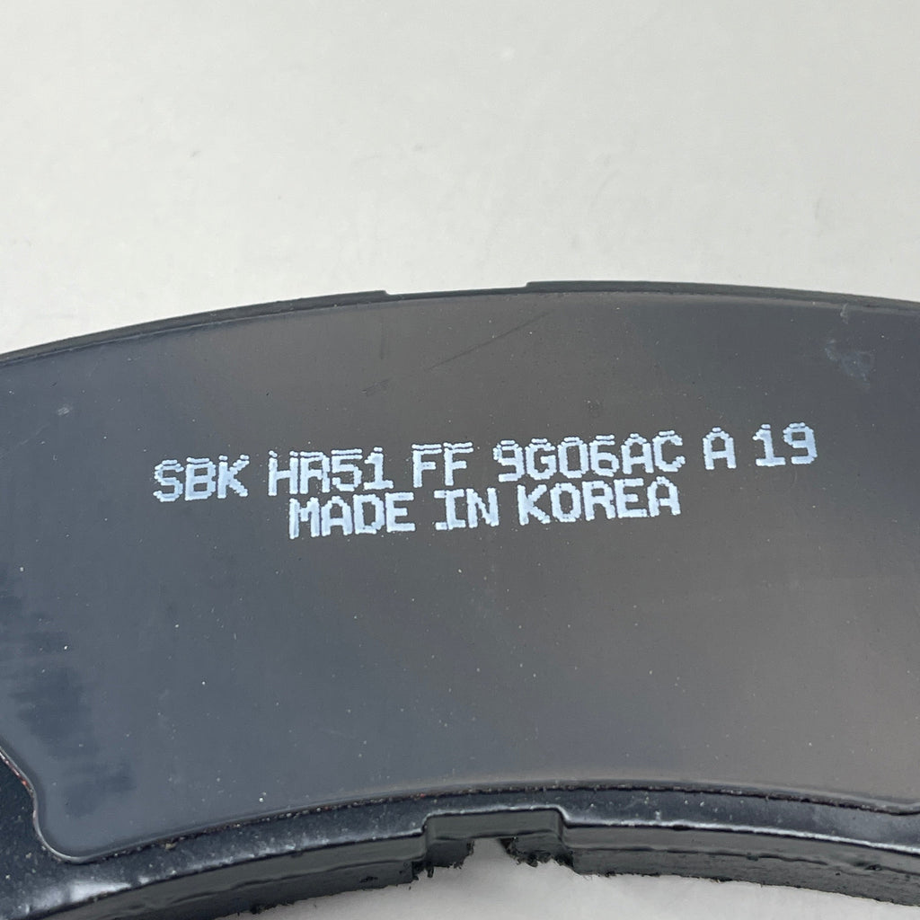 BECK ARNLEY Disc Brake Pad Ceramic for Hyundai Santa Fe 089-1797