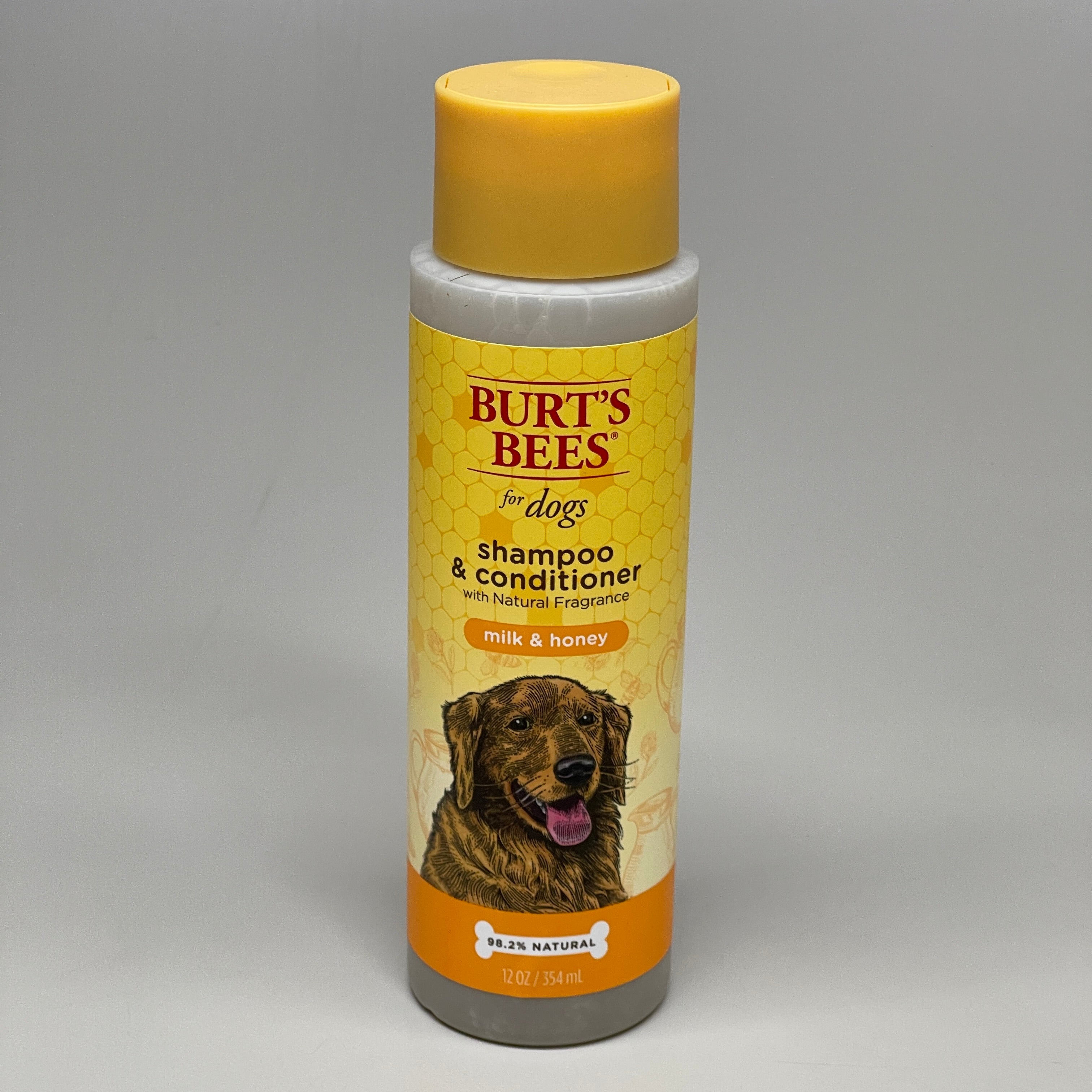 BURT'S BEE'S (6 PACK) For Dogs Shampoo & Conditioner Milk & Honey 12 oz FFP10128
