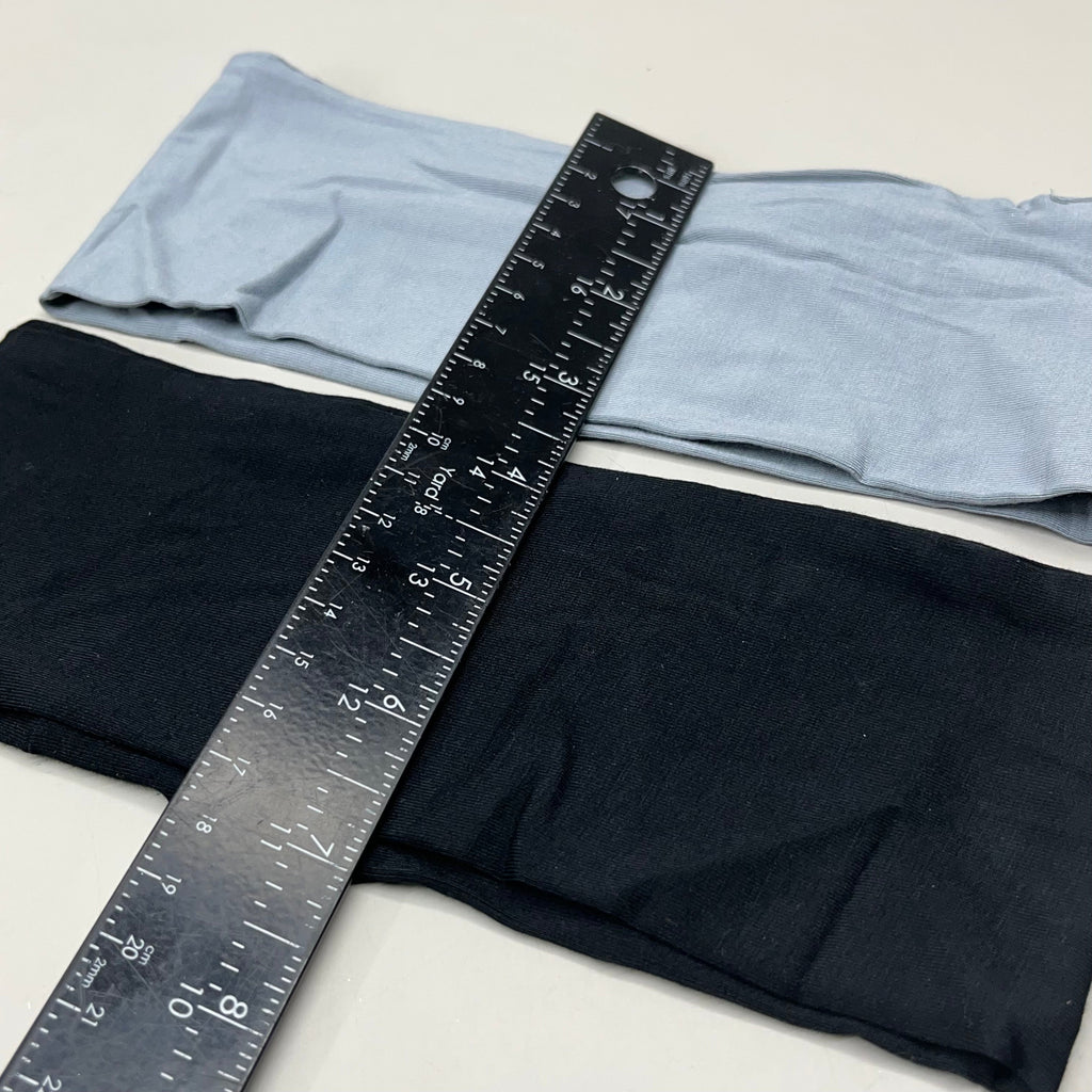 GOODY Ouchless Hold Head Wraps 9" Black/Grey 3001545