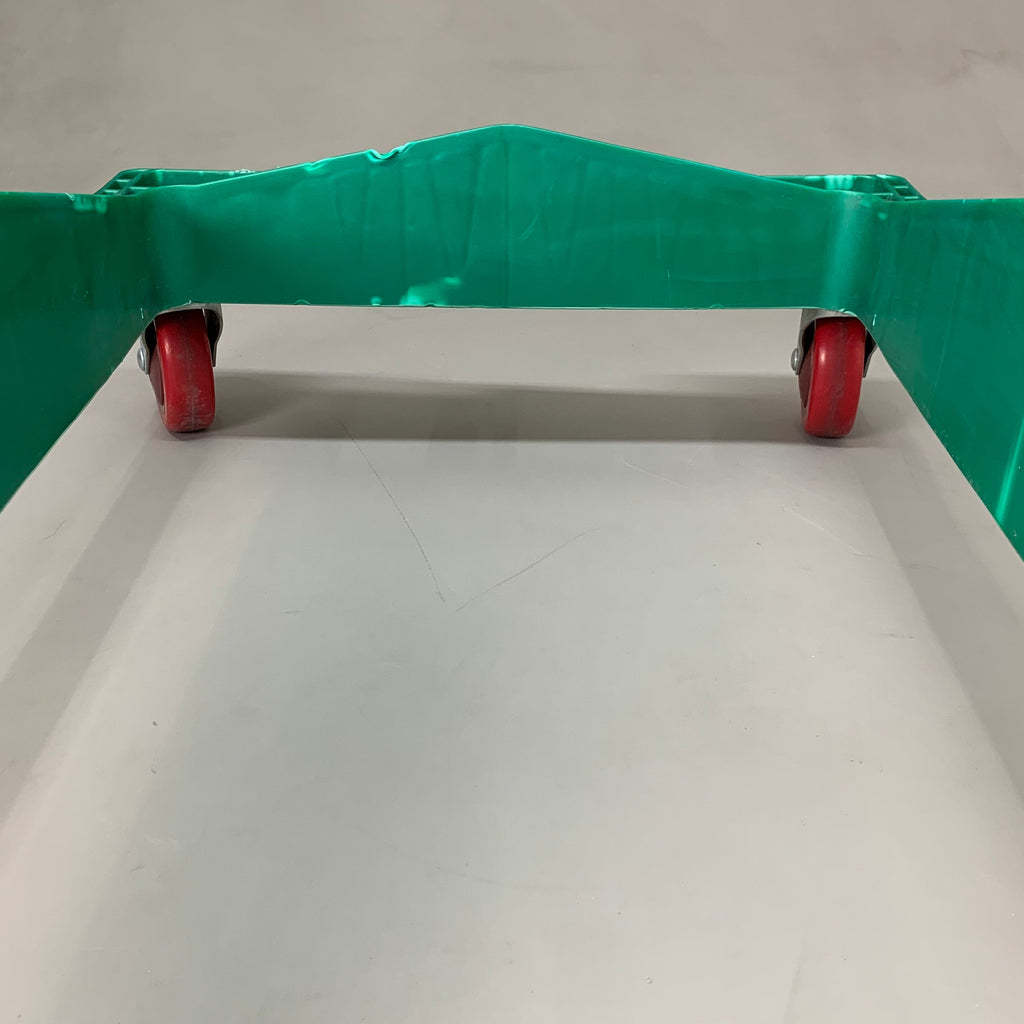 ALL AMERICAN Food Service Rolling Cart Dolly Green 19" X 32" (Used)