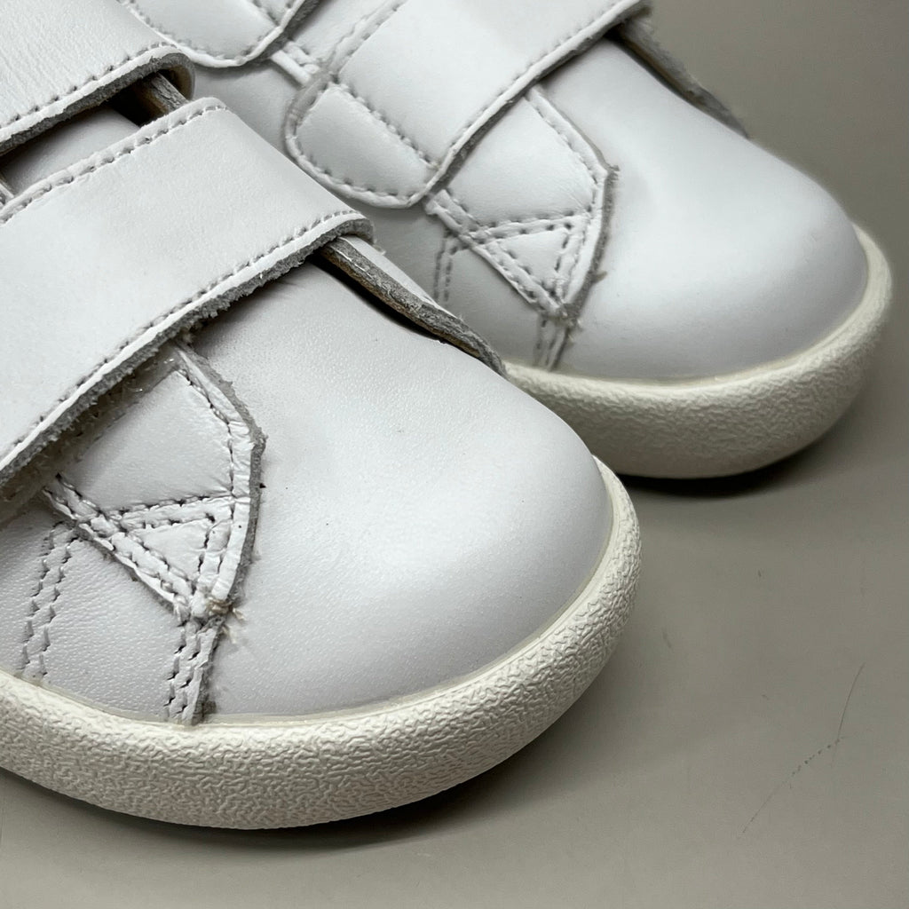 OLD SOLES Fullhouse Boys & Girls Leather Shoes Kid's Sz 5 EU 21 Snow / Indigo / Navy #5082
