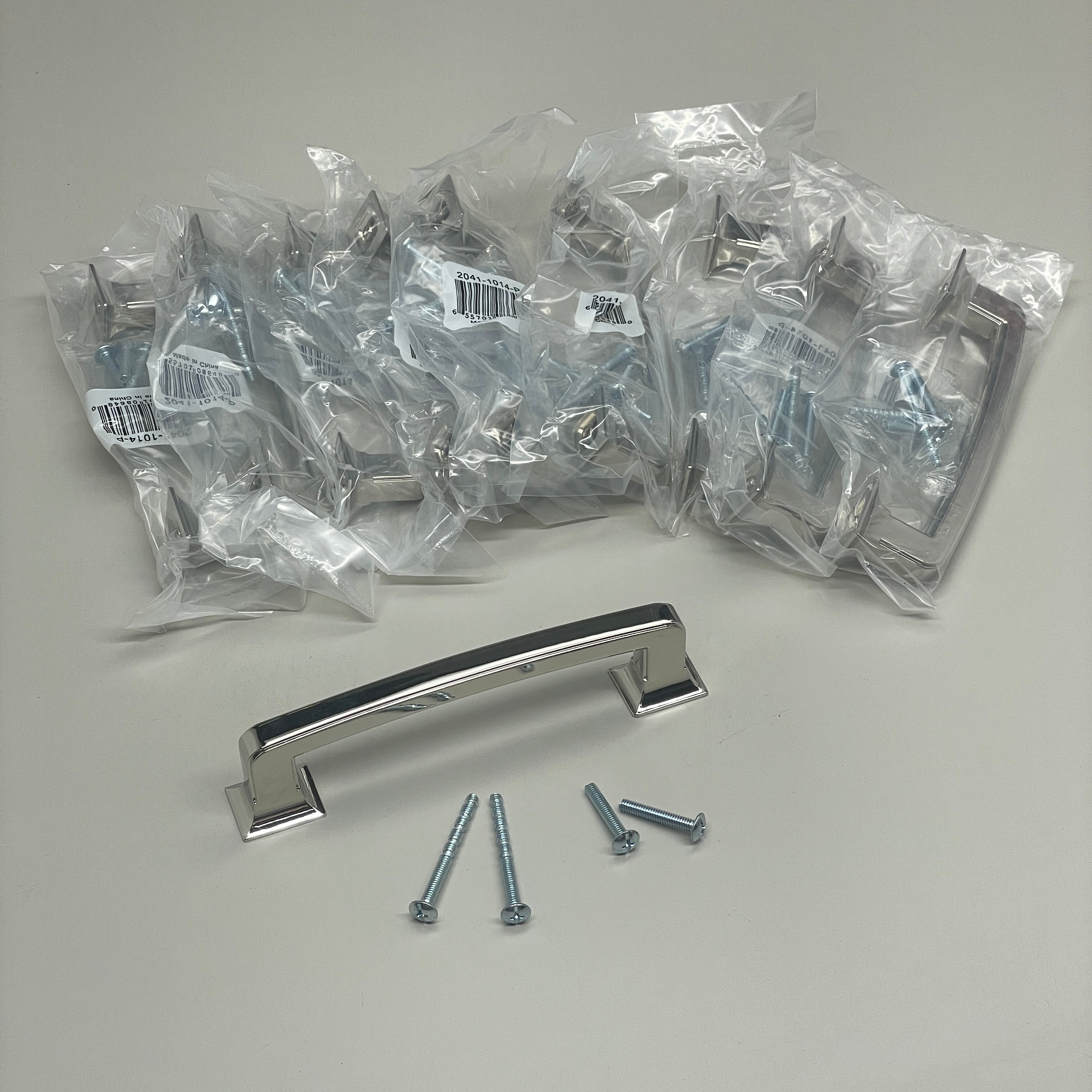 BERENSON (10 PK) Designers Group Ten 128mm Nickel Hearthstone Pull 2041-1014-P