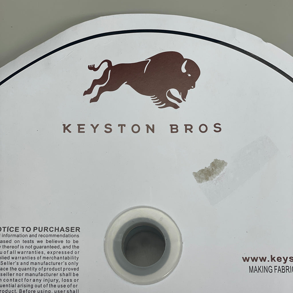KEYSTON BROS 1" Standard Sew On Loop 25 yds Black KY1LB