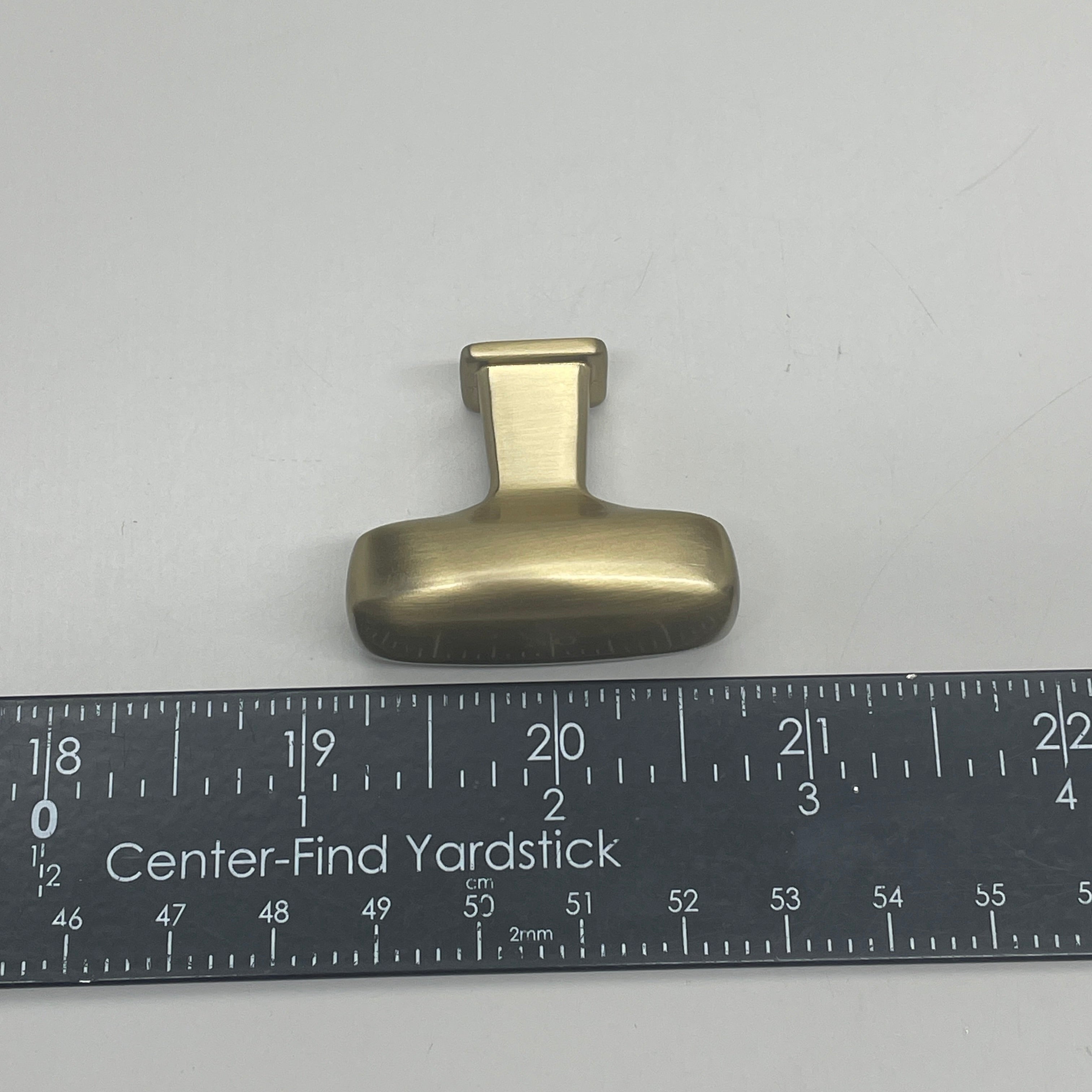 BERENSON (25 PK) Subtle Surge Modern Brushed Gold Knob 1240-1MDB-P
