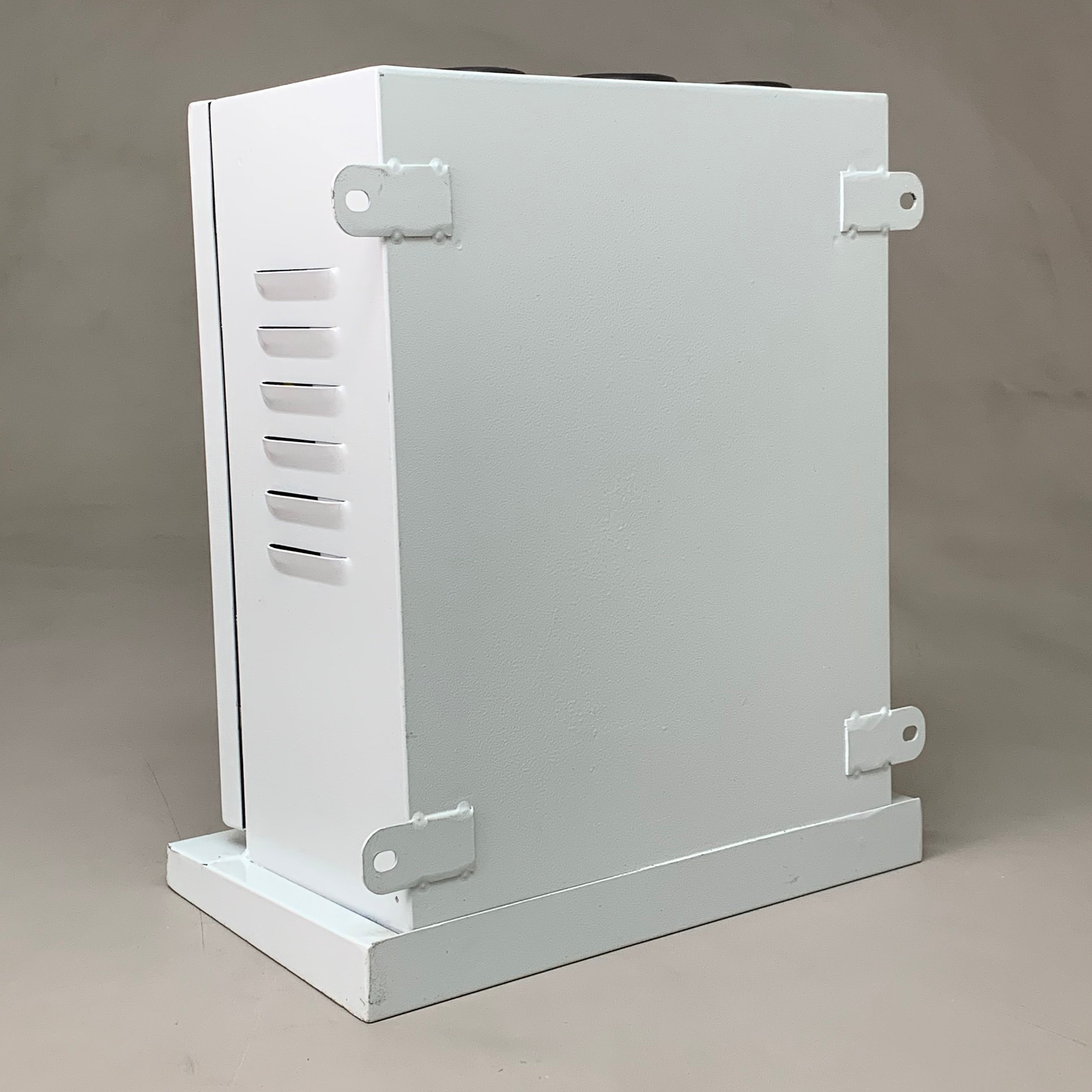 VEVOR RV Power Outlet Box Triplex Outlet Indoor/Outdoor 13.5" x 12" Grey XD-010 AS-IS