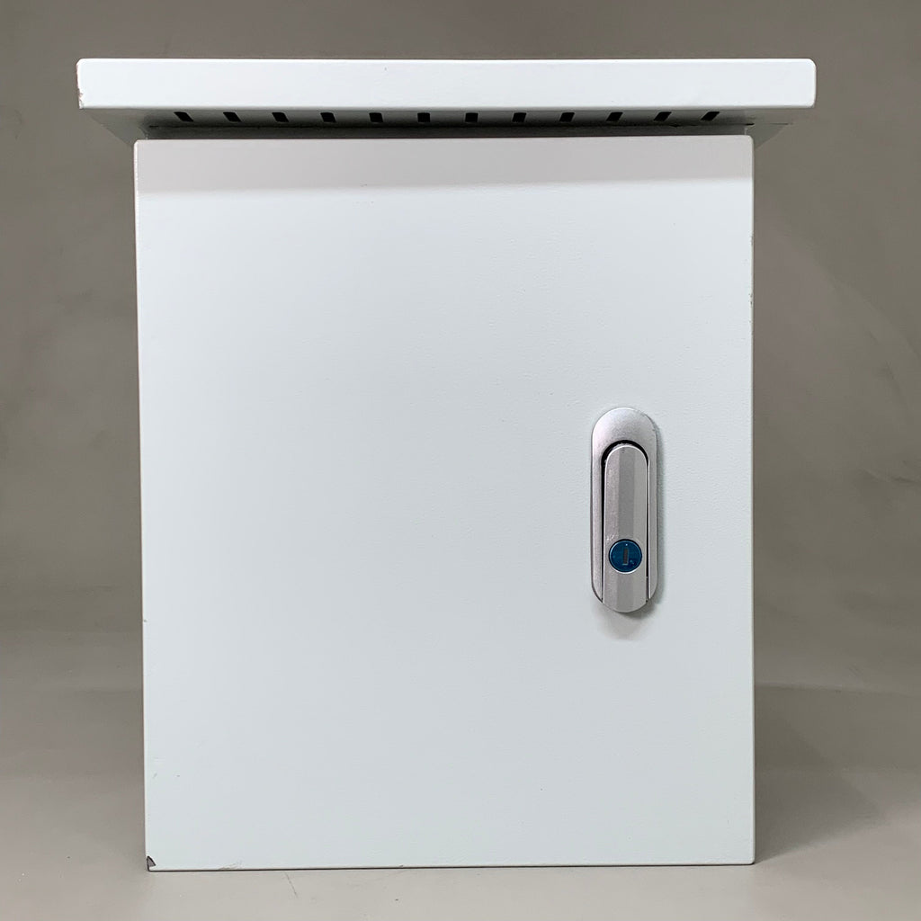 VEVOR RV Power Outlet Box Triplex Outlet Indoor/Outdoor 13.5" x 12" Grey XD-010 AS-IS