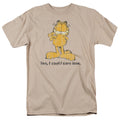 Garfield Yes I Could Care Less Mens T Shirt Sand Officially Licensed