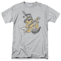 Garfield Im With The Band Mens T Shirt Athletic Heather Officially Licensed