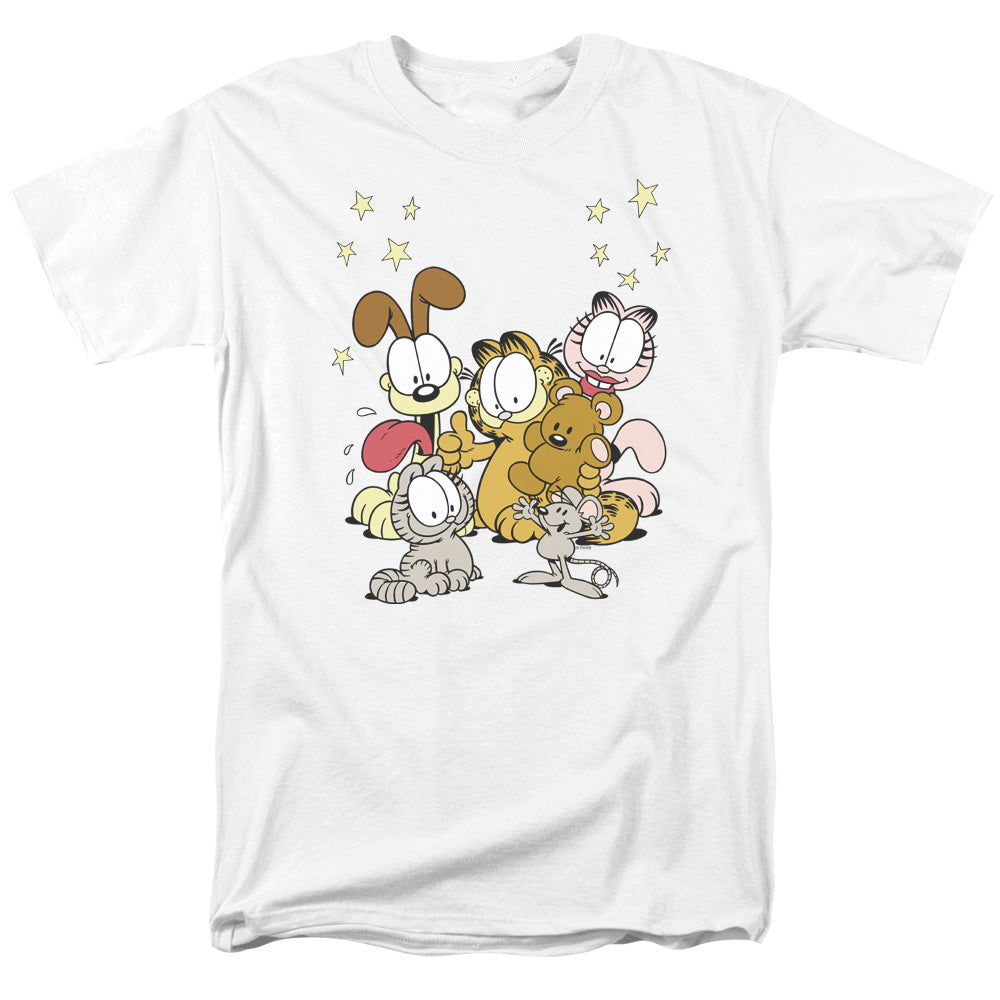 Garfield Friends Are Best Mens T Shirt White Officially Licensed