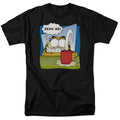 Garfield Bean Me Mens T Shirt Black Officially Licensed