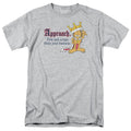 Garfield State Your Business Mens T Shirt Athletic Heather Officially Licensed