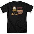Garfield Treats Only Mens T Shirt Black Officially Licensed
