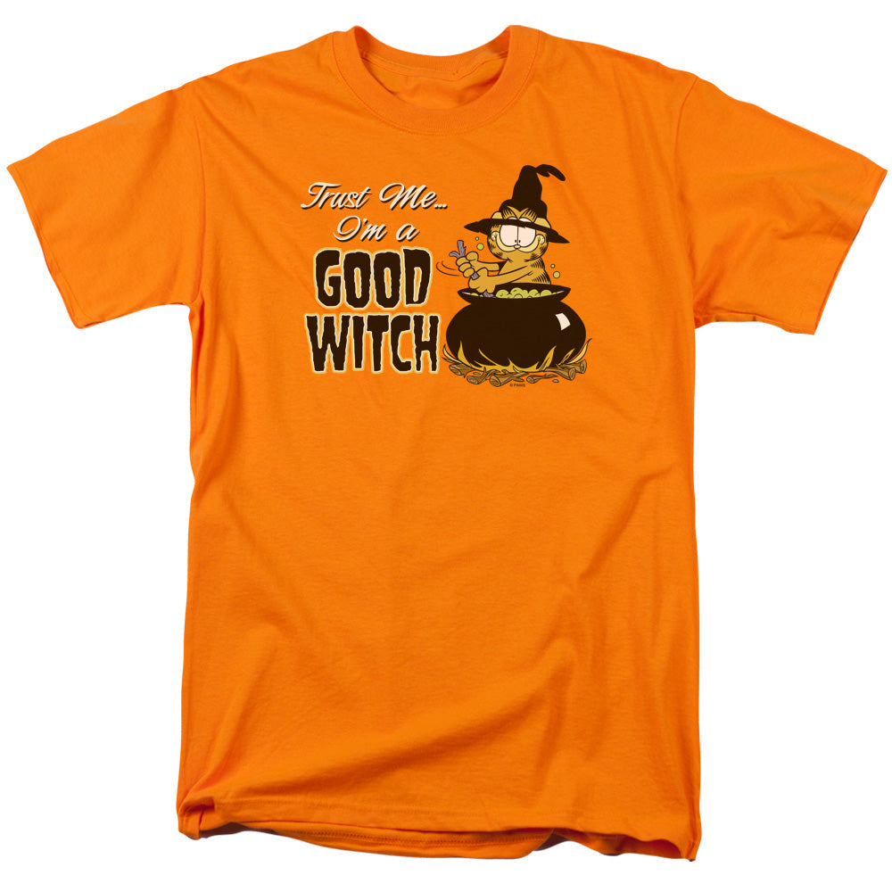 Garfield Trust Me Mens T Shirt Orange Officially Licensed
