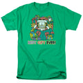 Garfield Best Gift Ever Mens T Shirt Kelly Green Officially Licensed