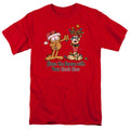 Garfield Share The Season Mens T Shirt Red Officially Licensed
