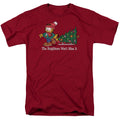 Garfield Wont Miss It Mens T Shirt Cardinal Officially Licensed