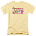 Garfield Mom Number One Mens T Shirt Yellow Officially Licensed