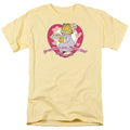 Garfield Dont Forget Grandma Mens T Shirt Yellow Officially Licensed