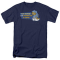 Garfield Contradicition in Terms Mens T Shirt Navy Blue Officially Licensed