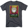 Garfield I Dont Do Ordinary Mens T Shirt Charcoal Officially Licensed