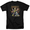 Garfield Spotlight Mens T Shirt Black Officially Licensed