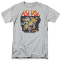 Garfield Let The Fur Fly Mens T Shirt Athletic Heather Officially Licensed