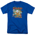 Garfield the Garfield Show Mens T Shirt Royal Blue Officially Licensed