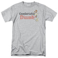 Garfield Comfortably Dumb Mens T Shirt Athletic Heather Officially Licensed