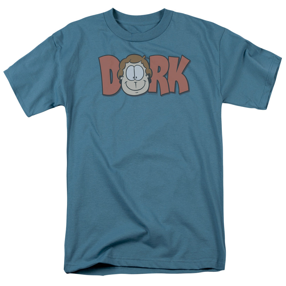 Garfield Dork Mens T Shirt Slate Officially Licensed