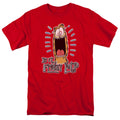 Garfield Friday Mens T Shirt Red Officially Licensed