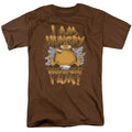 Garfield Therefore I Am Mens T Shirt Coffee Officially Licensed