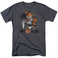 Garfield Oh Snap Mens T Shirt Charcoal Officially Licensed