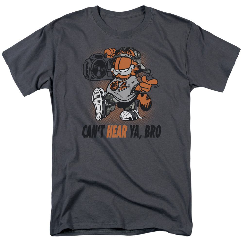 Garfield Oh Snap Mens T Shirt Charcoal Officially Licensed