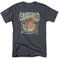 Garfield Rad Garfield Mens T Shirt Charcoal Officially Licensed