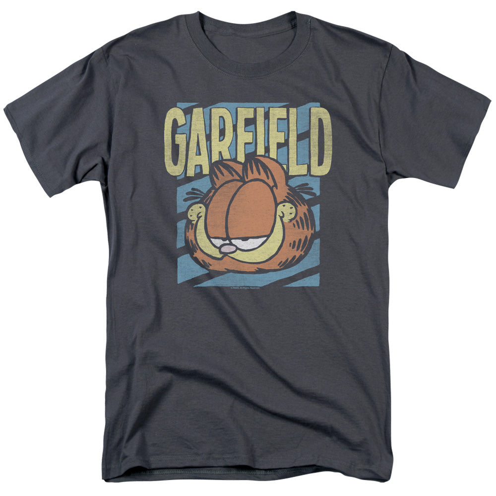Garfield Rad Garfield Mens T Shirt Charcoal Officially Licensed