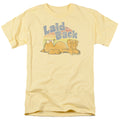 Garfield Rad Garfield Mens T Shirt Yellow Officially Licensed