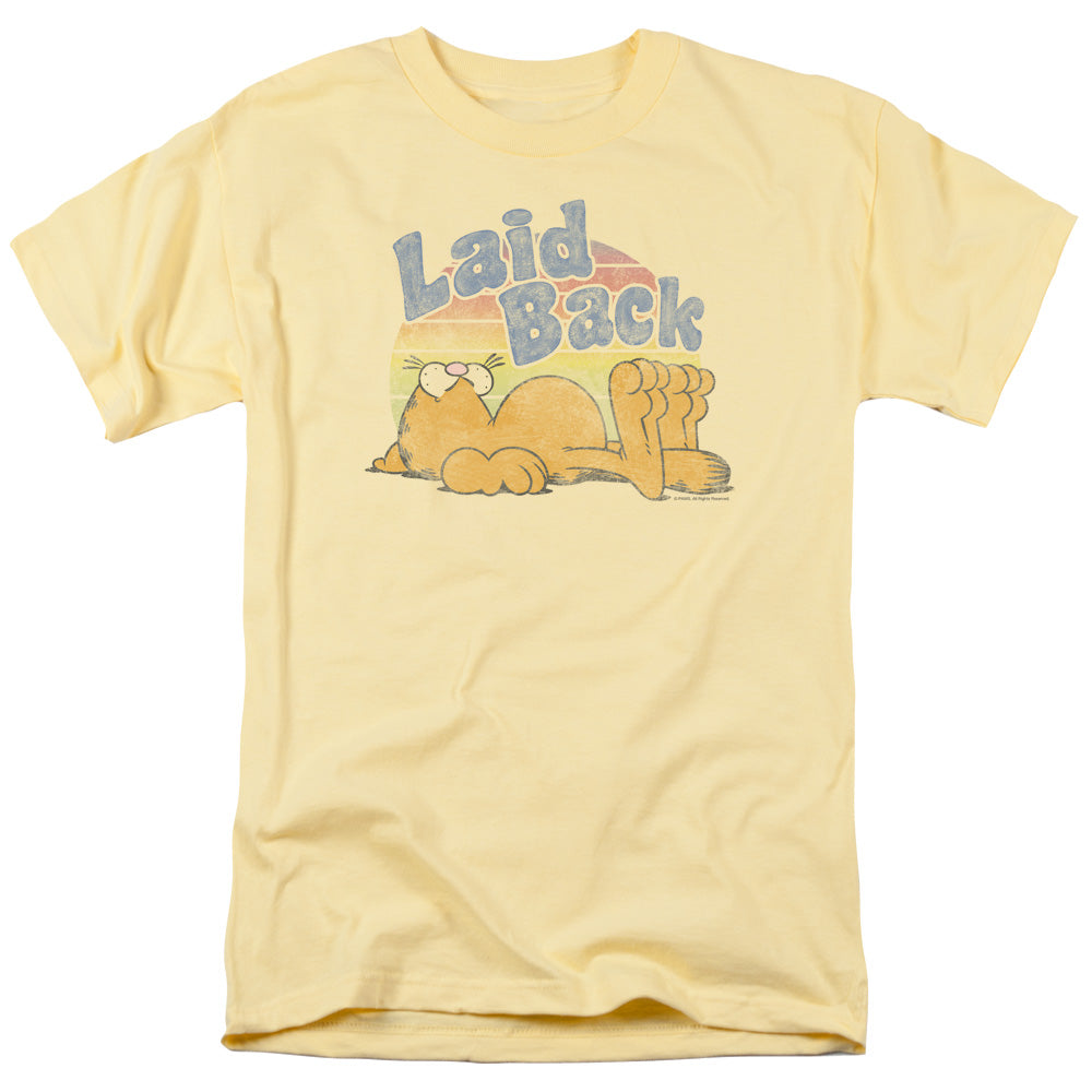 Garfield Rad Garfield Mens T Shirt Yellow Officially Licensed