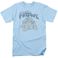 Garfield Prowl Mens T Shirt Light Blue Officially Licensed