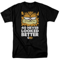 Garfield 40 Looks Mens T Shirt Black Officially Licensed