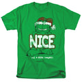 Garfield A Little Naughty Mens T Shirt Kelly Green Officially Licensed