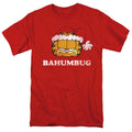Garfield Bahumbug Mens T Shirt Red Officially Licensed