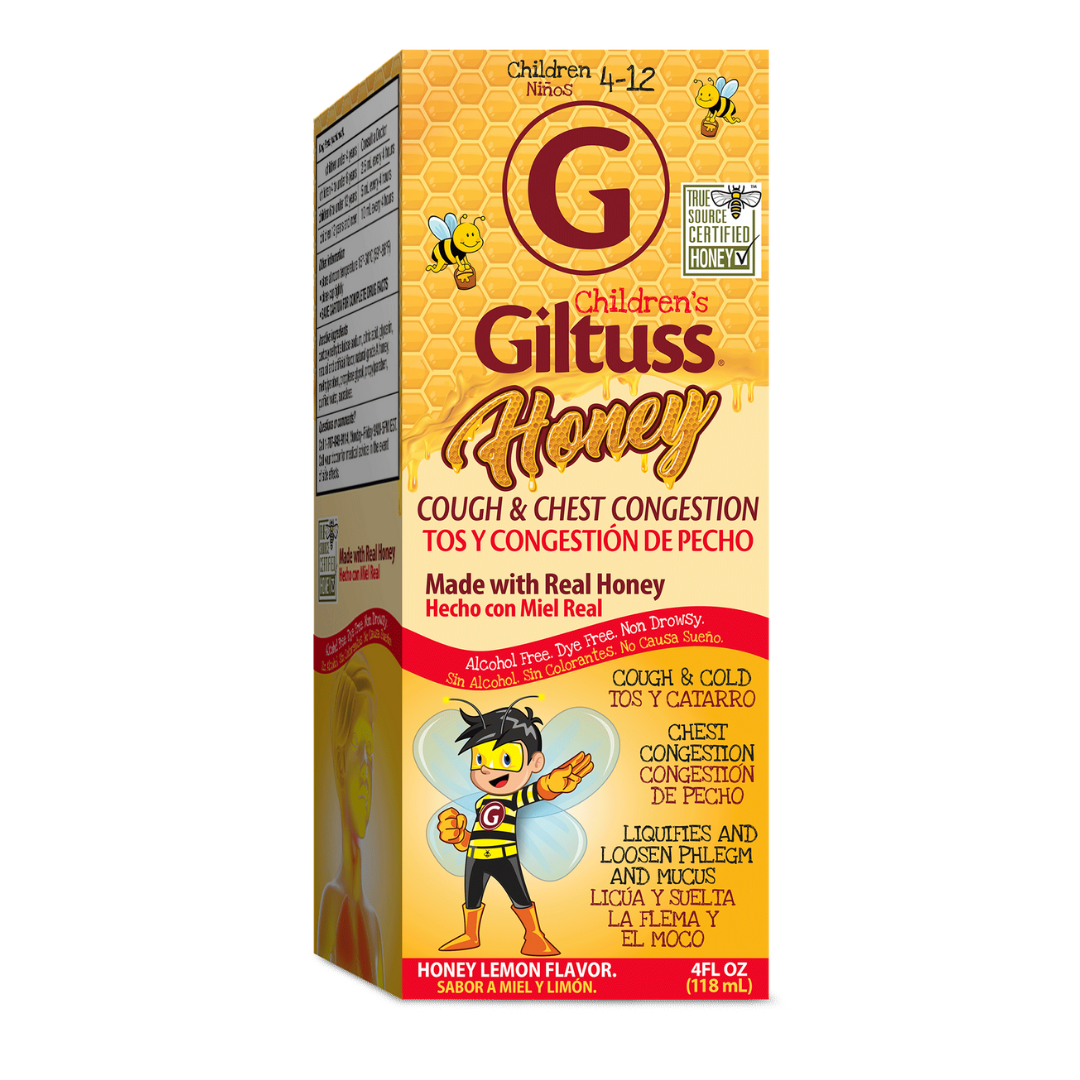 Giltuss Honey Chest Congestion Relief Expectorant (4 oz)