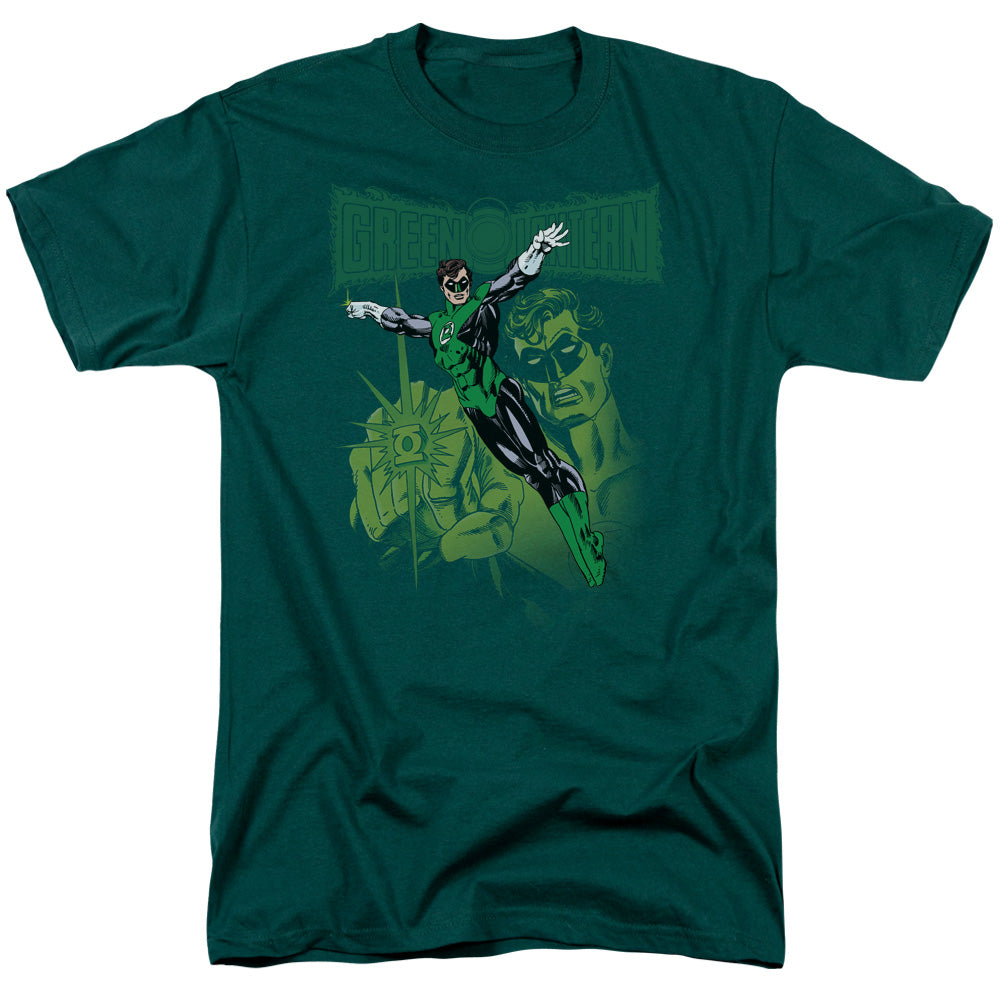 Green Lantern Gl#166 Cover Mens T Shirt Hunter Green Officially Licensed