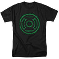 Green Lantern Green Flame Logo Mens T Shirt Black Officially Licensed