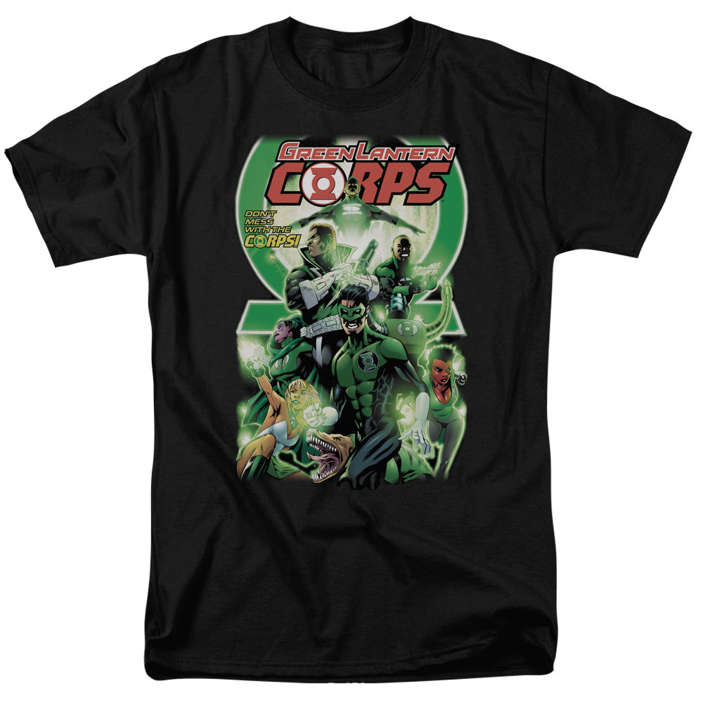 Green Lantern Gl Corps #25 Cover Mens T Shirt Black Officially Licensed