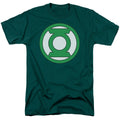 Green Lantern Lantern Logo Mens T Shirt Hunter Green Officially Licensed