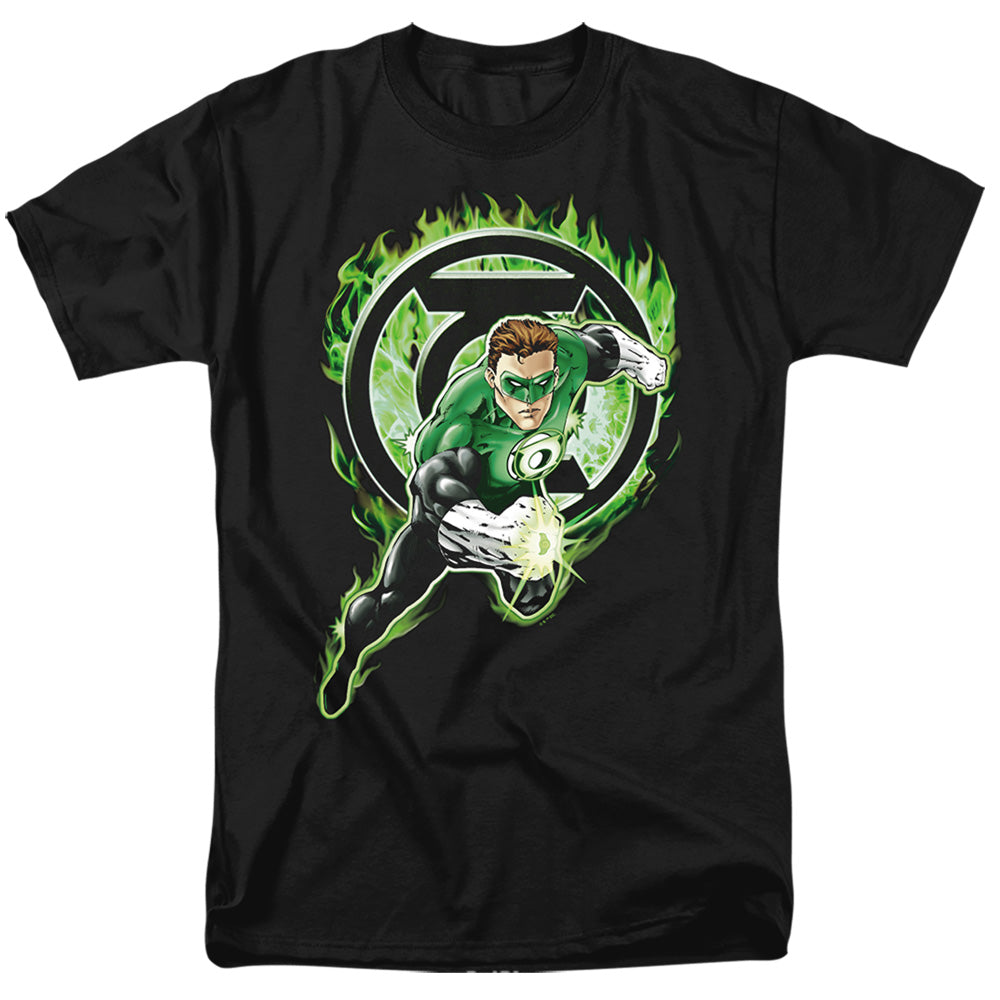 Green Lantern Space Cop Mens T Shirt Black Officially Licensed
