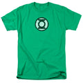 Green Lantern Scribble Lantern Logo Mens T Shirt Kelly Green Officially Licensed