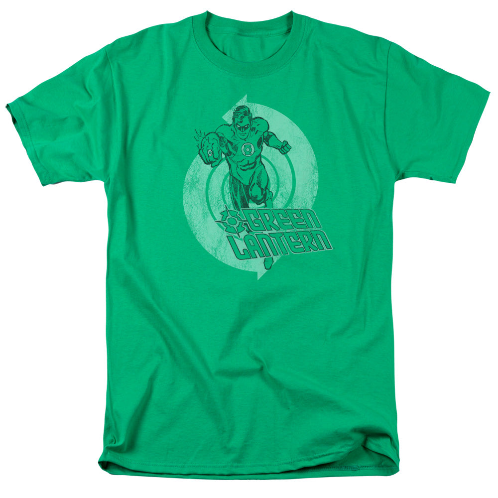 Green Lantern Power Mens T Shirt Kelly Green Officially Licensed